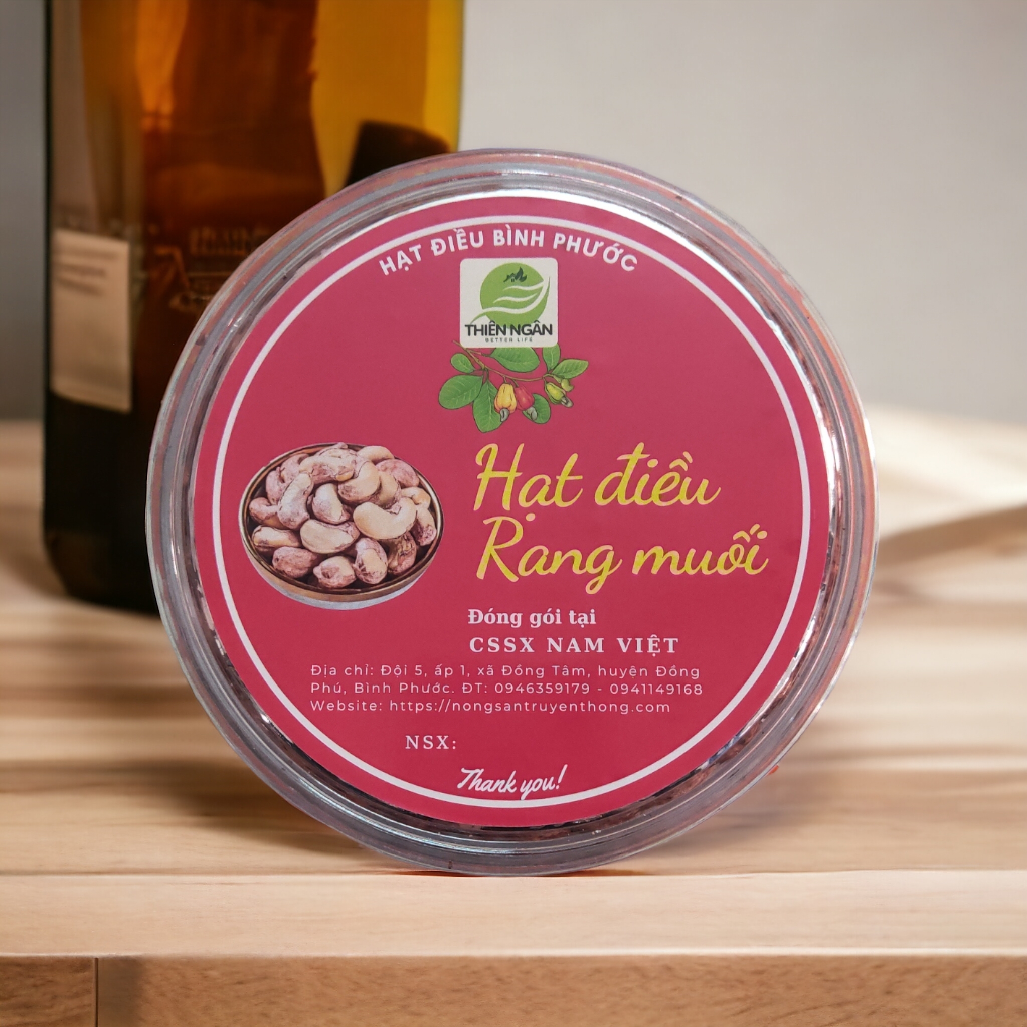 Hạt điều rang muối hộp 500gr